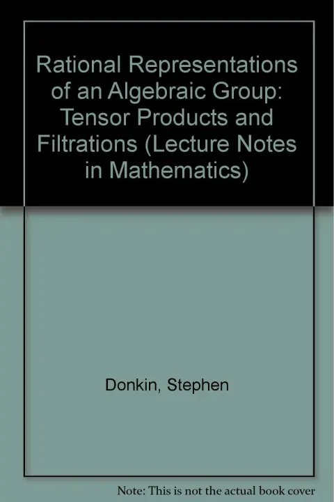 Cover of Rational Representations of an Algebraic Group