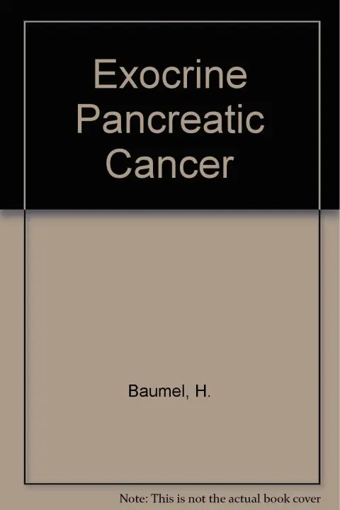 Cover of Exocrine Pancreatic Cancer