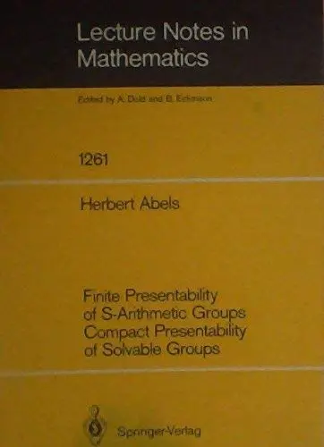 Cover of Finite Presentability of S-Arithmetic Groups