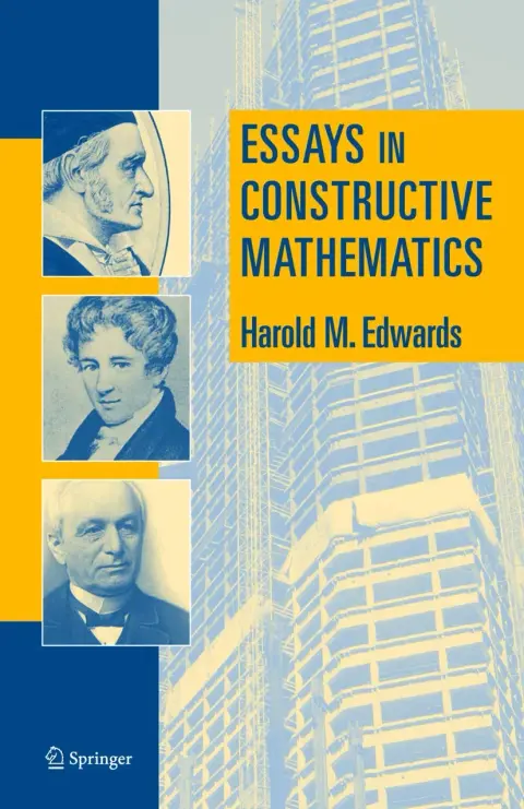 Cover of Essays in Constructive Mathematics