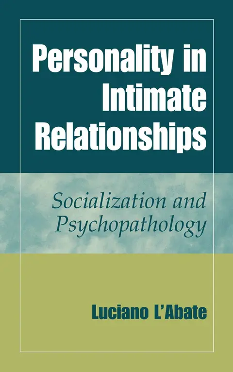 Cover of Personality in Intimate Relationships