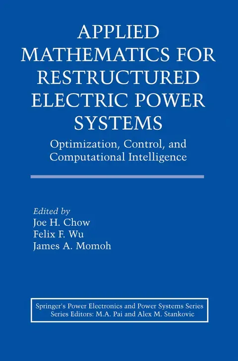 Cover of Applied Mathematics for Restructured Electric Power Systems (hb 2005)