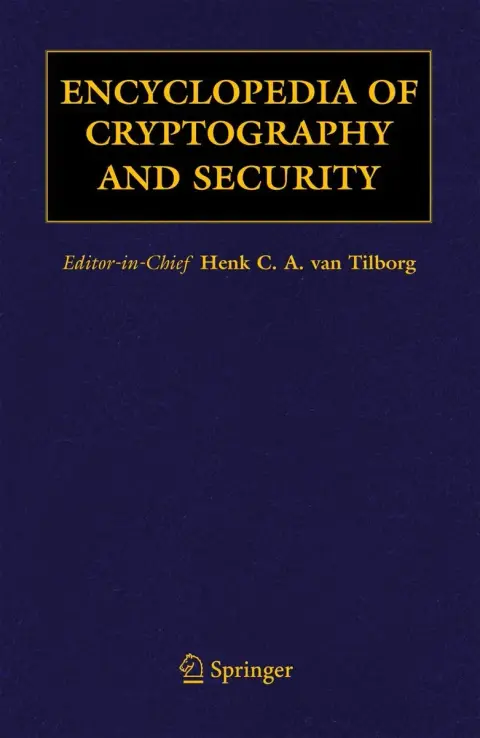 Cover of Encyclopedia of Cryptography and Security (Hb 2006), Van D.B