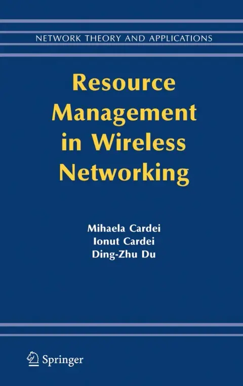 Cover of Resource Management in Wireless Networking