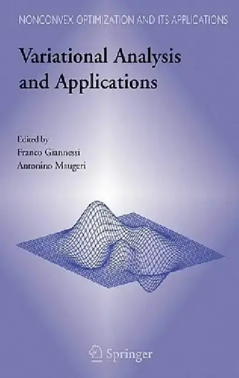 Cover of Variational Analysis and Applications