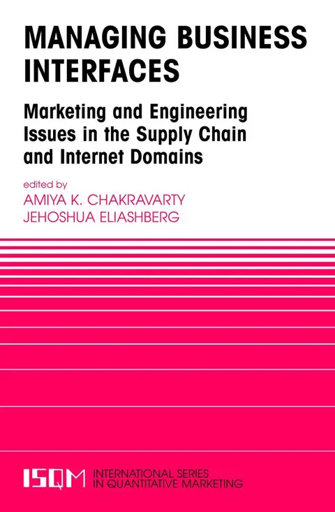 Cover of Managing Business Interfaces