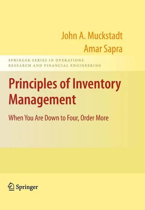 Cover of Principles of Inventory Management