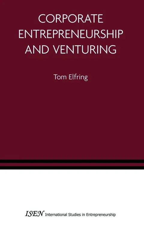 Cover of Corporate Entrepreneurship and Venturing