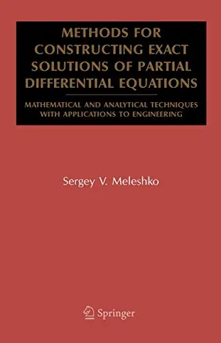 Cover of Methods for Constructing Exact Solutions of Partial Differential Equations