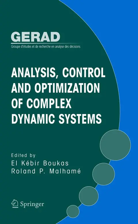 Cover of Analysis, Control and Optimization of Complex Dynamic Systems