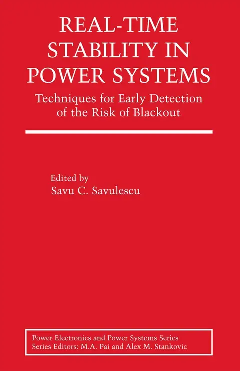 Cover of Real-Time Stability in Power Systems
