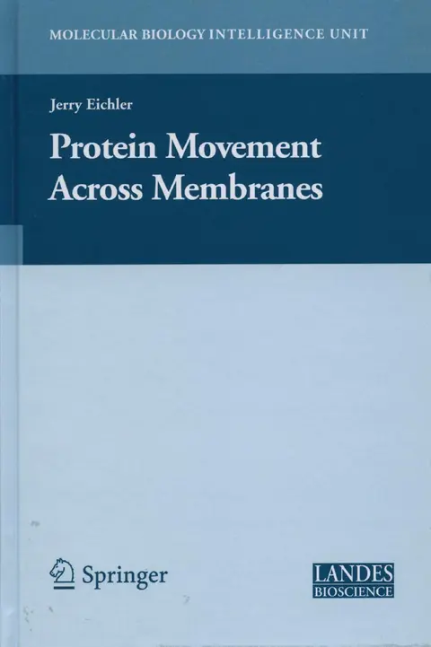 Cover of Protein Movement Across Membranes