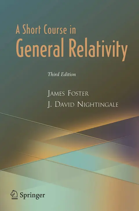 Cover of A Short Course in General Relativity