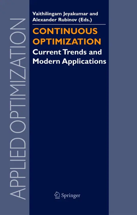 Cover of Continuous Optimization