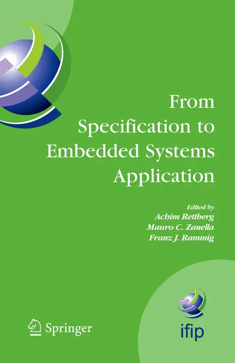 Cover of From Specification to Embedded Systems Application