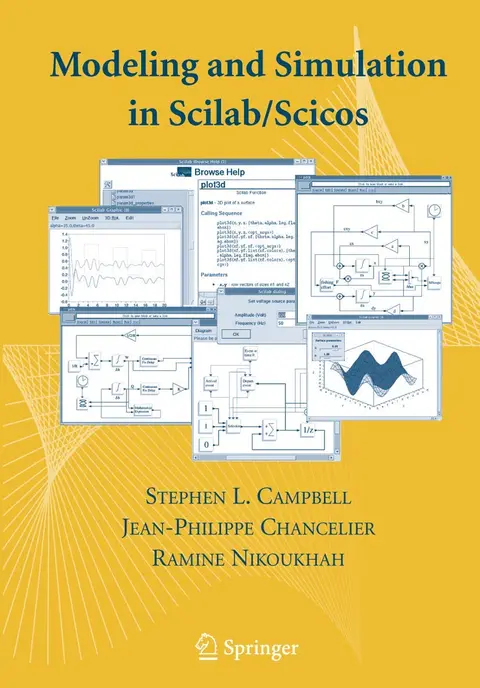 Cover of Modeling and Simulation in Scilab/Scicos with ScicosLab 4.4