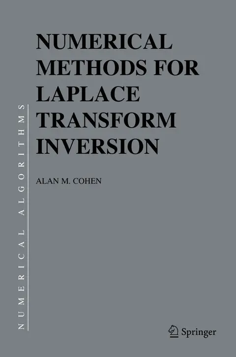 Cover of Numerical Methods for Laplace Transform Inversion