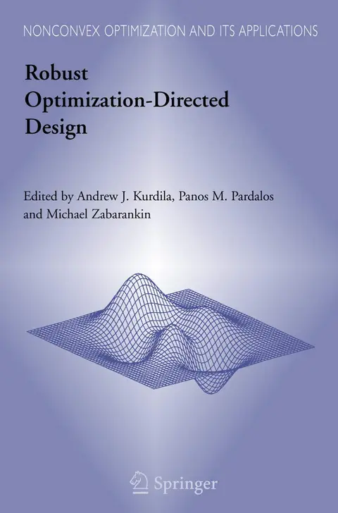 Cover of Robust Optimization-Directed Design
