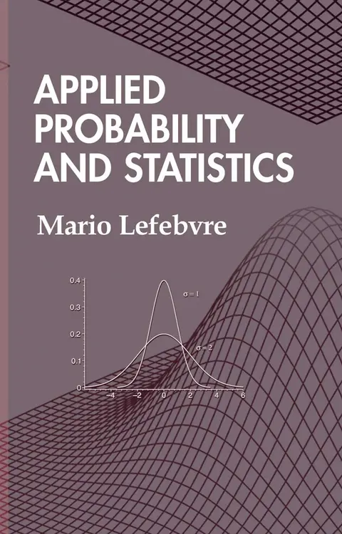 Cover of Applied Probability and Statistics