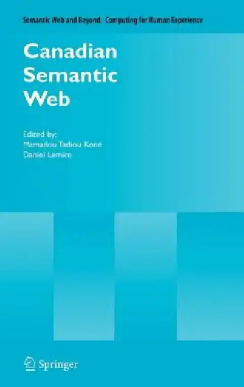 Cover of Canadian Semantic Web