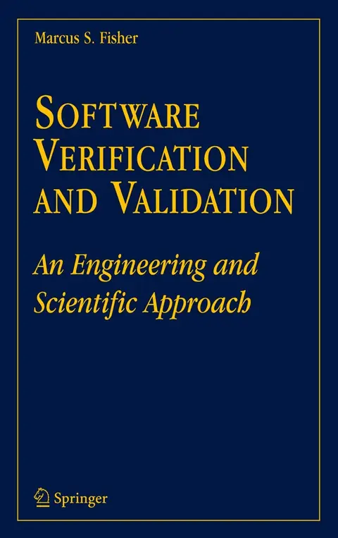 Cover of Software Verification and Validation