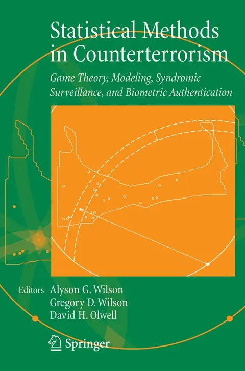 Cover of Statistical Methods in Counterterrorism
