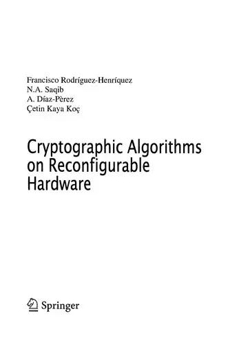 Cover of Cryptographic Algorithms on Reconfigurable Hardware