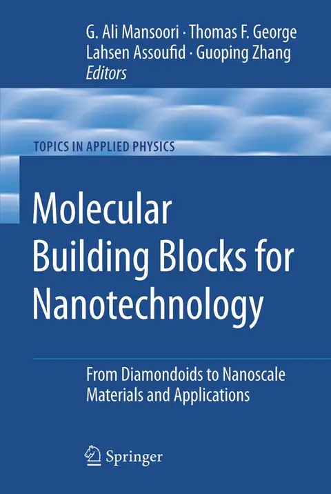 Cover of Molecular Building Blocks for Nanotechnology