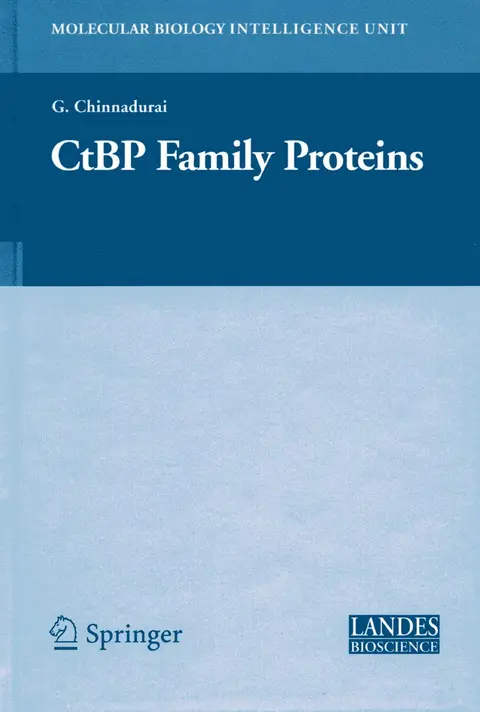 Cover of Ctbp Family Proteins