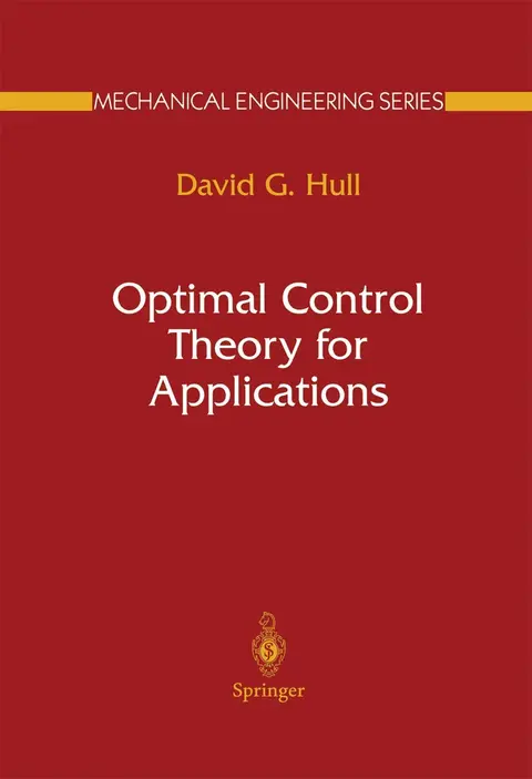 Cover of Optimal Control Theory for Applications