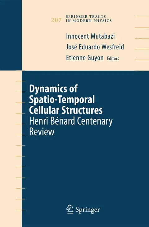 Cover of Dynamics of Spatio-Temporal Cellular Structures