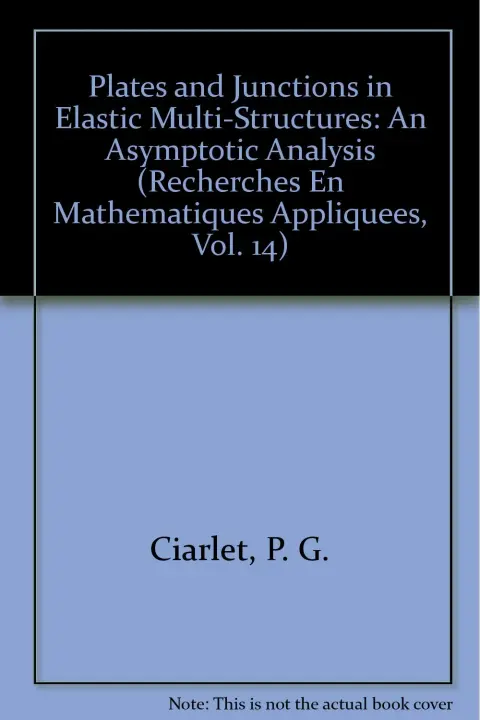 Cover of Plates and Junctions in Elastic Multi-Structures