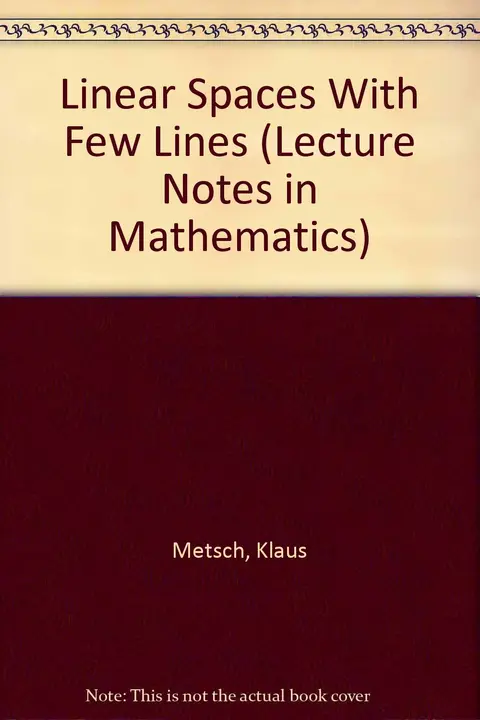 Cover of Linear Spaces with Few Lines