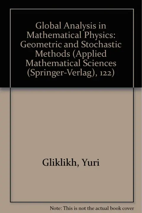 Cover of Global Analysis in Mathematical Physics