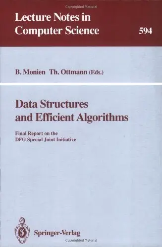 Cover of Data Structures and Efficient Algorithms