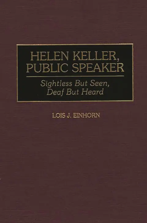 Cover of Helen Keller, Public Speaker