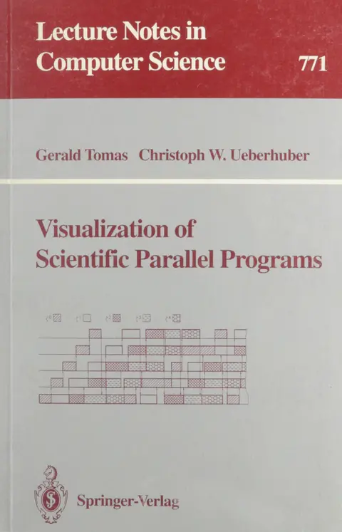 Cover of Visualization of Scientific Parallel Programs