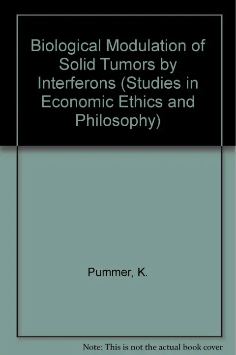 Cover of Biological Modulation of Solid Tumours by Interferons