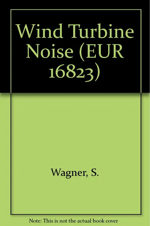 Cover of Wind Turbine Noise