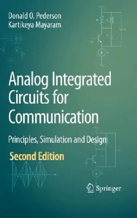 Cover of Analog Integrated Circuits for Communication