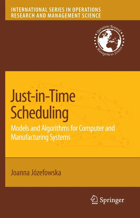 Cover of Just-in-time Scheduling (hb)