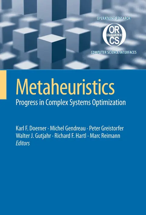 Cover of Metheuristics