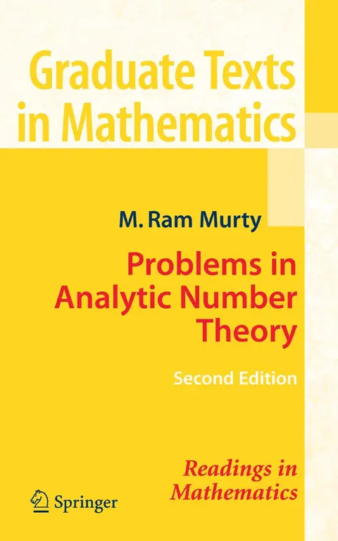 Cover of Problems in Analytic Number Theory