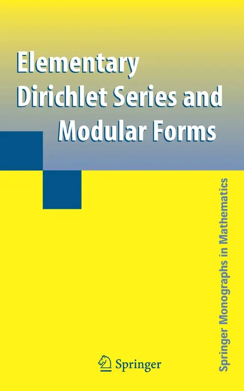 Cover of Elementary Dirichlet Series and Modular Forms