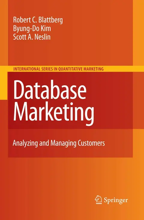 Cover of Database Marketing