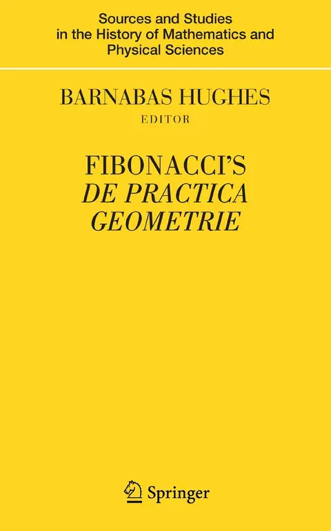 Cover of Fibonacci's De Practica Geometrie