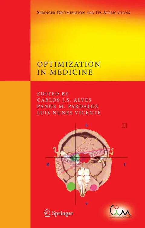 Cover of Optimization in Medicine