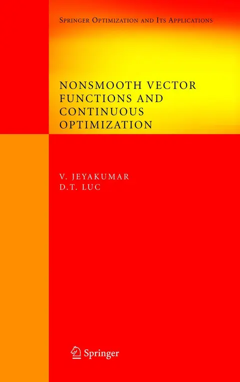 Cover of Nonsmooth Vector Functions and Continuous Optimization