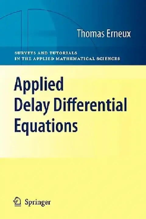 Cover of Applied Delay Differential Equations