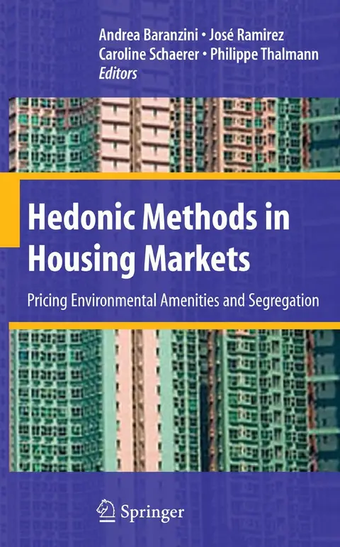 Cover of Hedonic Methods in Housing Markets